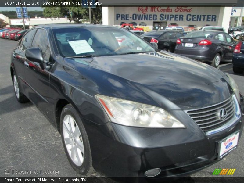 Smokey Granite Mica / Light Gray 2007 Lexus ES 350