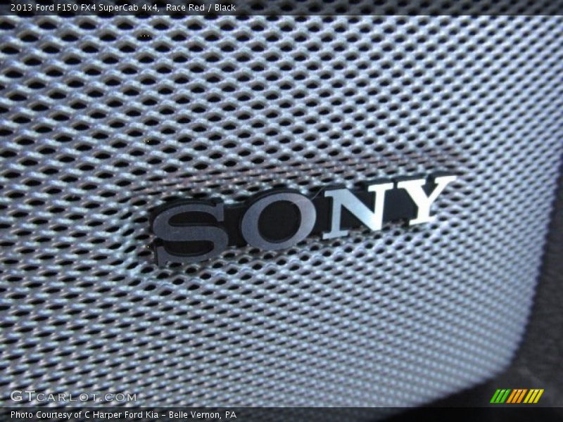 Race Red / Black 2013 Ford F150 FX4 SuperCab 4x4