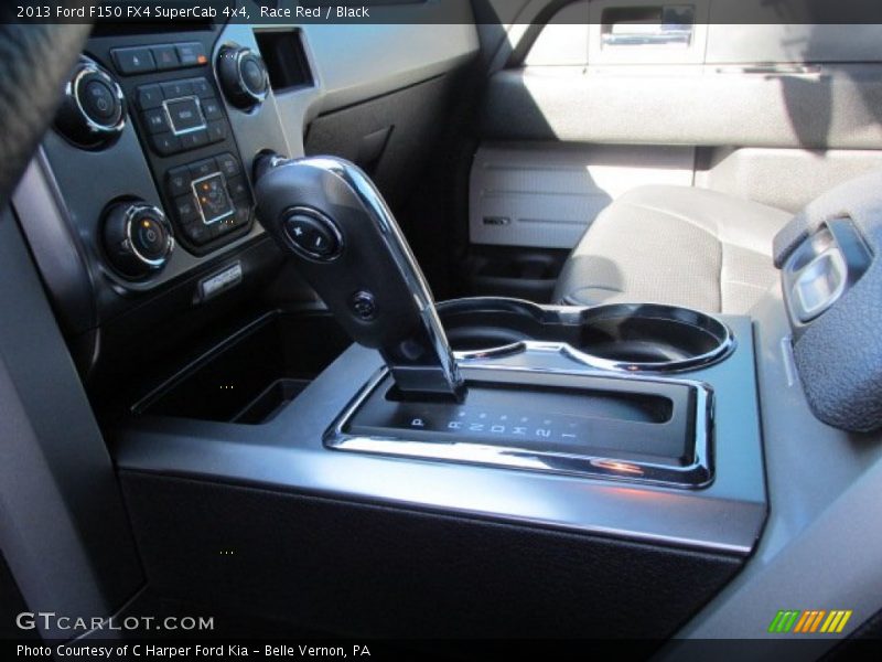 Race Red / Black 2013 Ford F150 FX4 SuperCab 4x4