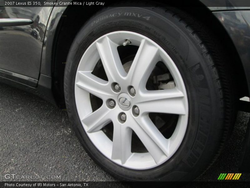 Smokey Granite Mica / Light Gray 2007 Lexus ES 350
