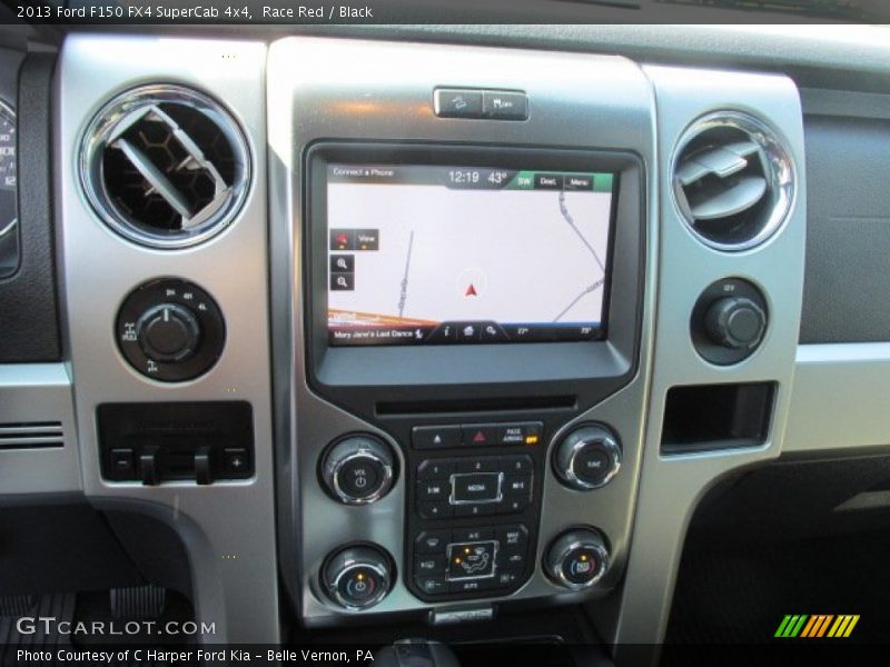 Race Red / Black 2013 Ford F150 FX4 SuperCab 4x4