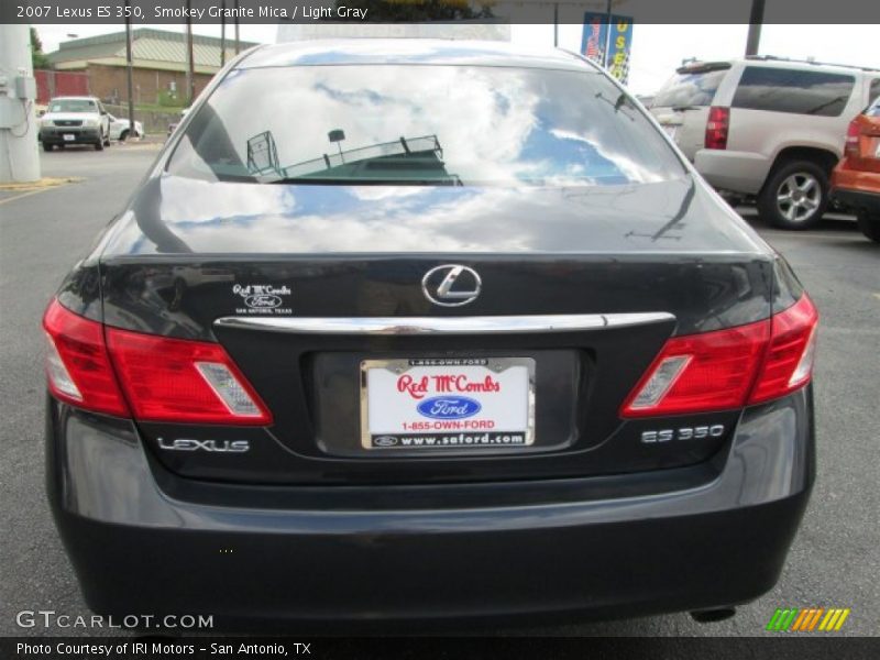 Smokey Granite Mica / Light Gray 2007 Lexus ES 350