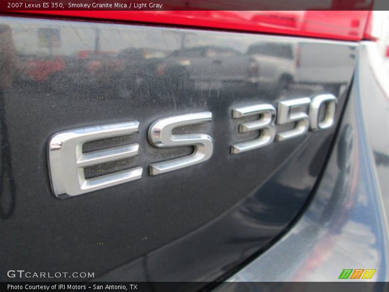Smokey Granite Mica / Light Gray 2007 Lexus ES 350