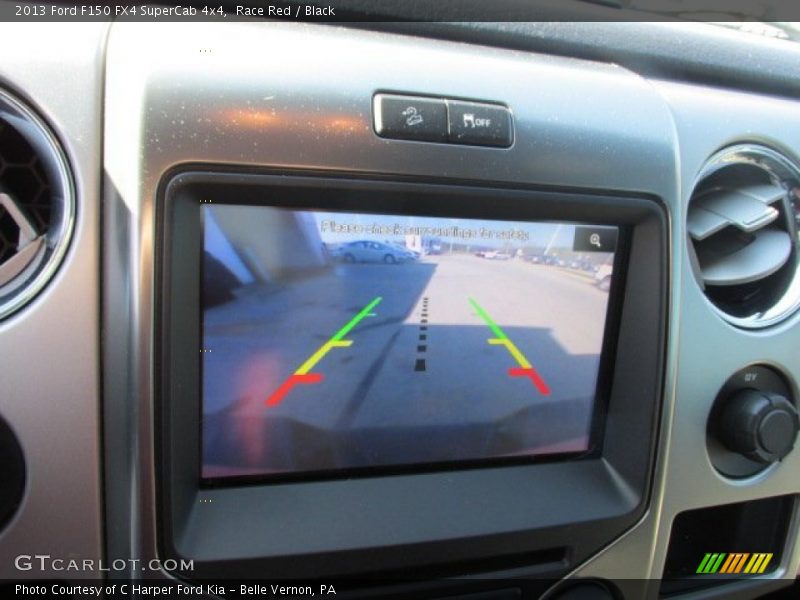 Race Red / Black 2013 Ford F150 FX4 SuperCab 4x4