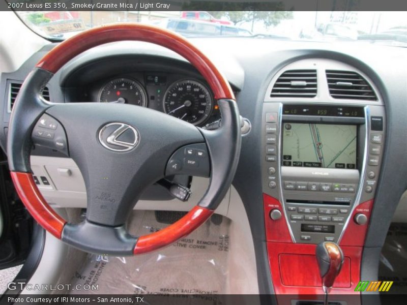 Smokey Granite Mica / Light Gray 2007 Lexus ES 350