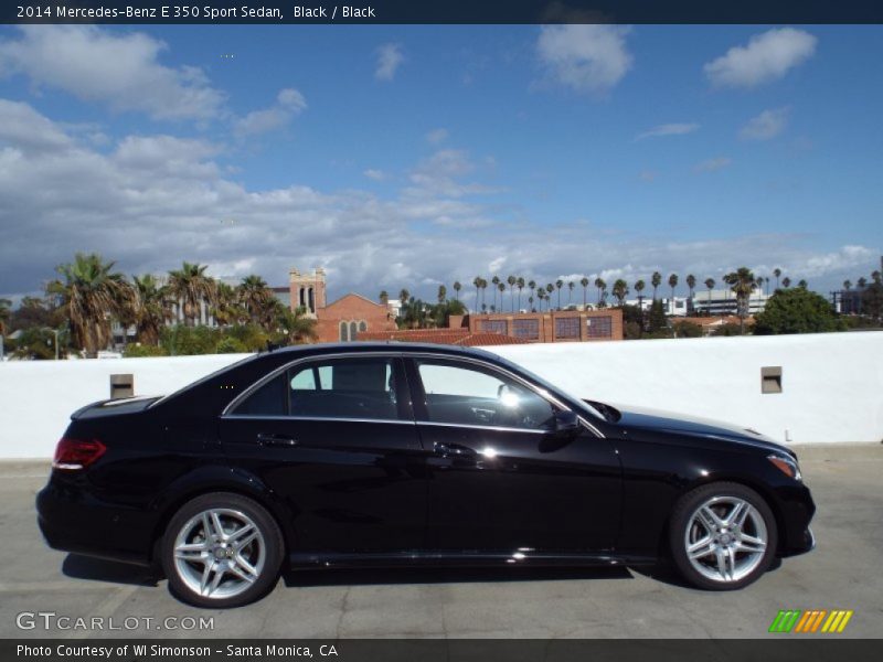 Black / Black 2014 Mercedes-Benz E 350 Sport Sedan