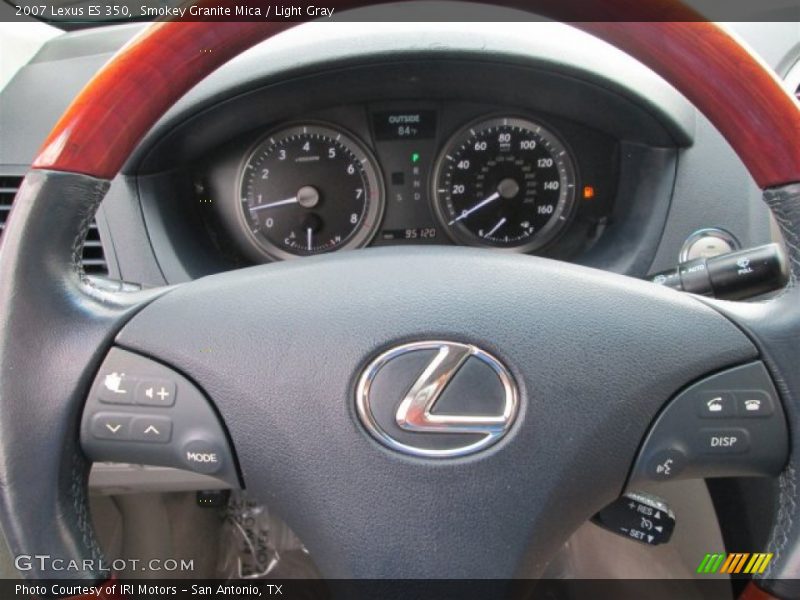 Smokey Granite Mica / Light Gray 2007 Lexus ES 350