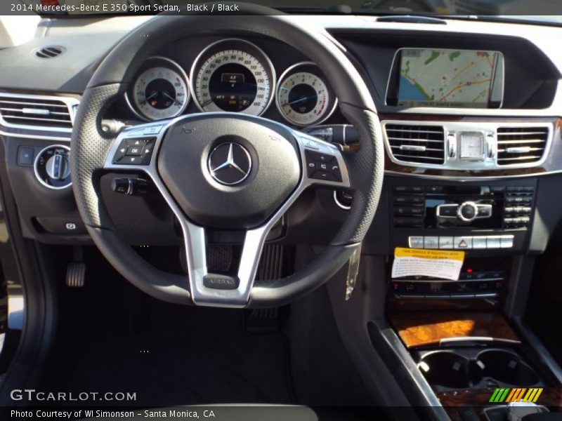 Black / Black 2014 Mercedes-Benz E 350 Sport Sedan