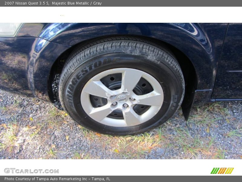 Majestic Blue Metallic / Gray 2007 Nissan Quest 3.5 S