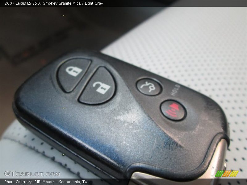 Smokey Granite Mica / Light Gray 2007 Lexus ES 350