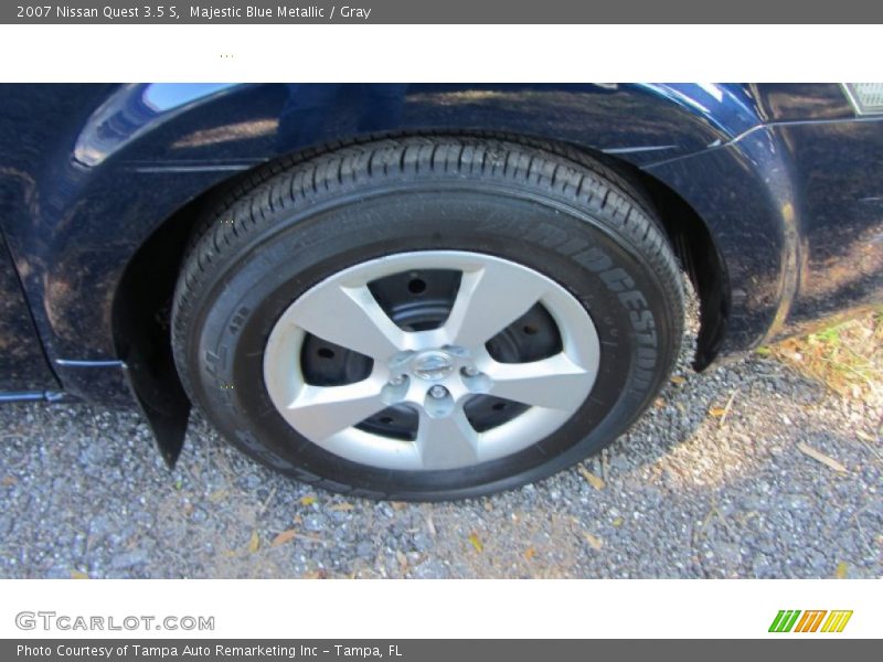 Majestic Blue Metallic / Gray 2007 Nissan Quest 3.5 S