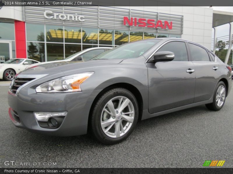 Gun Metallic / Charcoal 2014 Nissan Altima 2.5 SL
