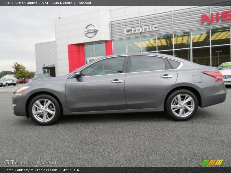 Gun Metallic / Charcoal 2014 Nissan Altima 2.5 SL