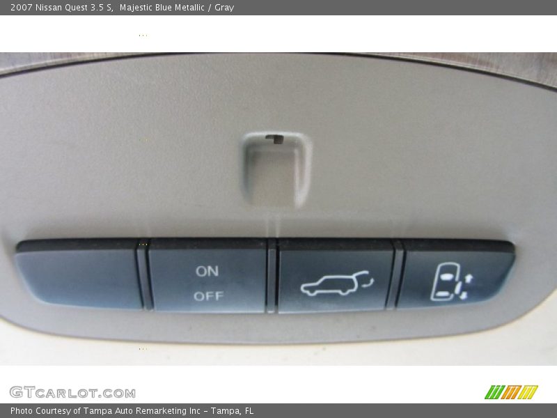 Majestic Blue Metallic / Gray 2007 Nissan Quest 3.5 S