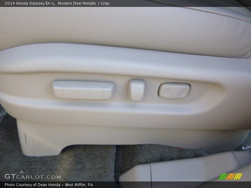 Modern Steel Metallic / Gray 2014 Honda Odyssey EX-L