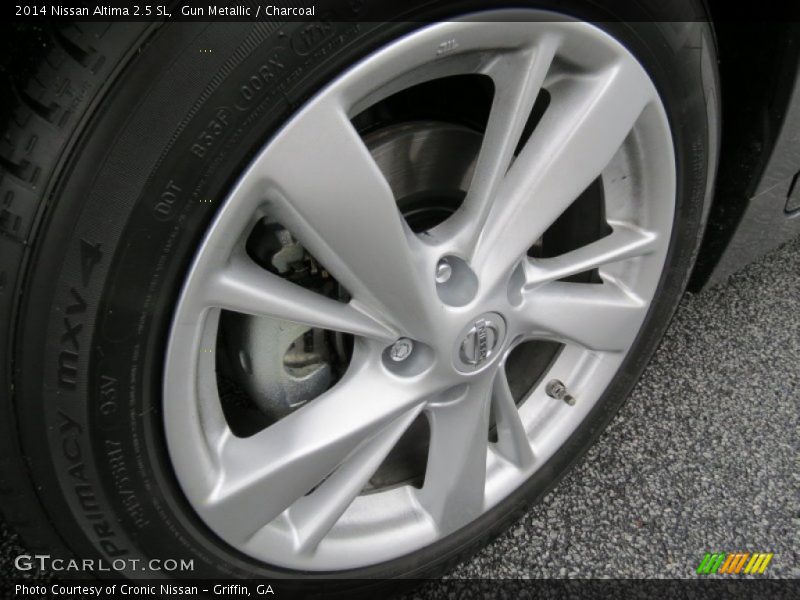 Gun Metallic / Charcoal 2014 Nissan Altima 2.5 SL