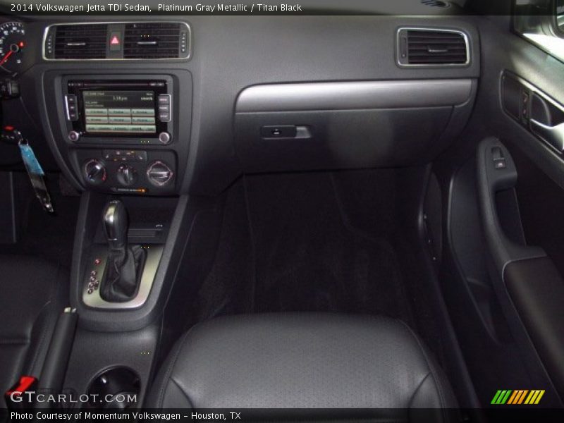 Platinum Gray Metallic / Titan Black 2014 Volkswagen Jetta TDI Sedan