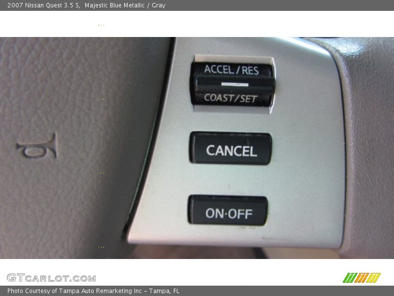 Majestic Blue Metallic / Gray 2007 Nissan Quest 3.5 S