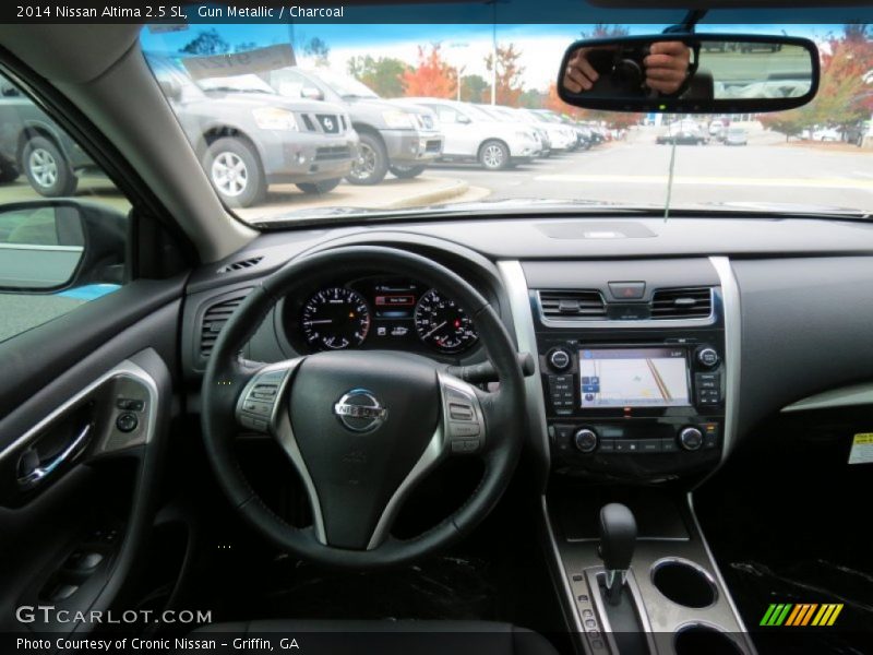 Gun Metallic / Charcoal 2014 Nissan Altima 2.5 SL