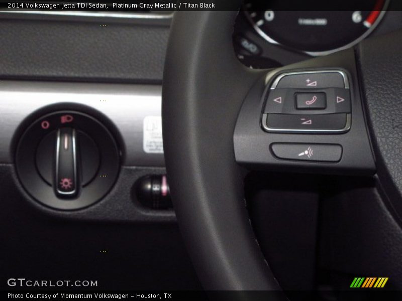 Platinum Gray Metallic / Titan Black 2014 Volkswagen Jetta TDI Sedan