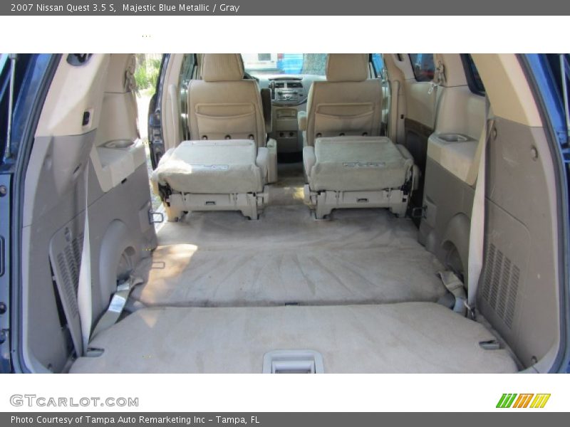 Majestic Blue Metallic / Gray 2007 Nissan Quest 3.5 S