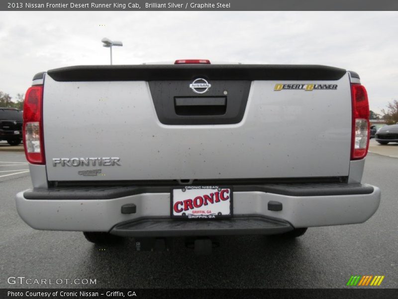 Brilliant Silver / Graphite Steel 2013 Nissan Frontier Desert Runner King Cab
