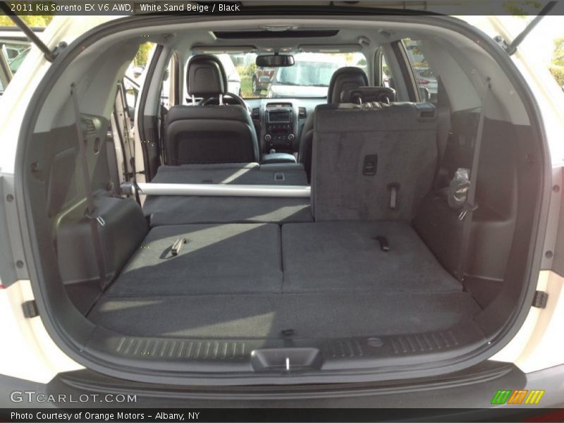 White Sand Beige / Black 2011 Kia Sorento EX V6 AWD