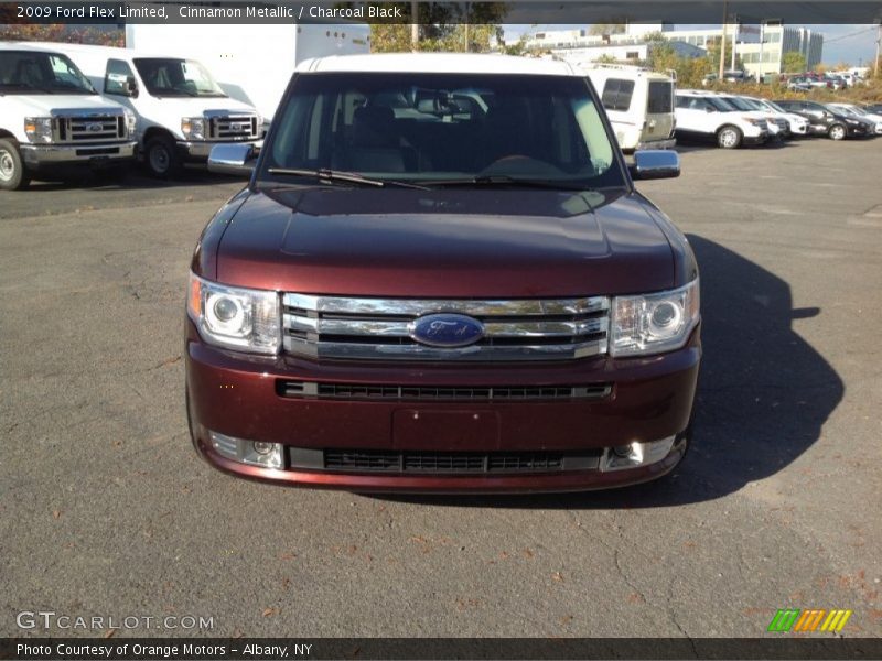 Cinnamon Metallic / Charcoal Black 2009 Ford Flex Limited