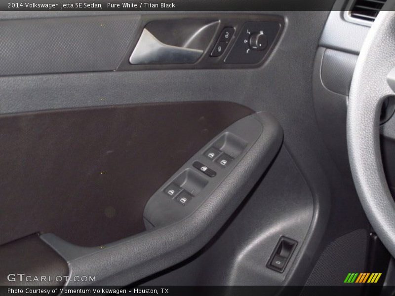Pure White / Titan Black 2014 Volkswagen Jetta SE Sedan