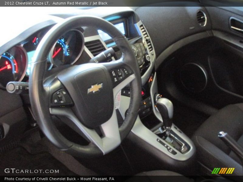 Autumn Red Metallic / Jet Black 2012 Chevrolet Cruze LT