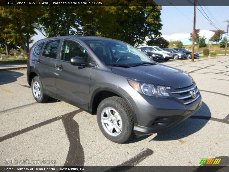 Polished Metal Metallic / Gray 2014 Honda CR-V LX AWD