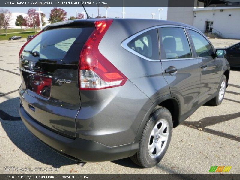 Polished Metal Metallic / Gray 2014 Honda CR-V LX AWD