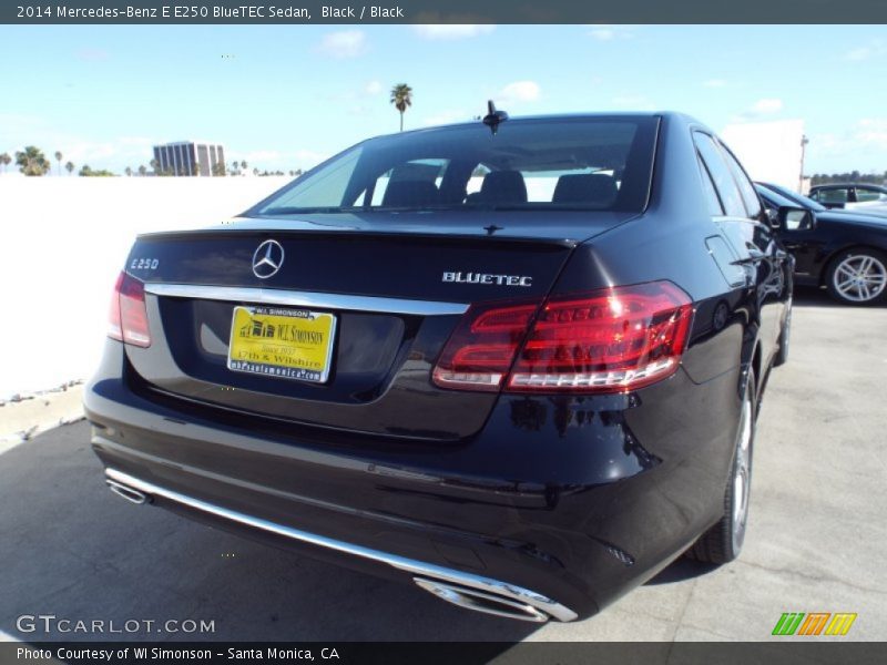 Black / Black 2014 Mercedes-Benz E E250 BlueTEC Sedan