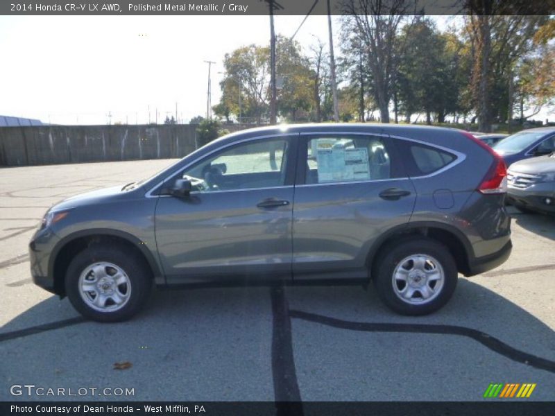 Polished Metal Metallic / Gray 2014 Honda CR-V LX AWD