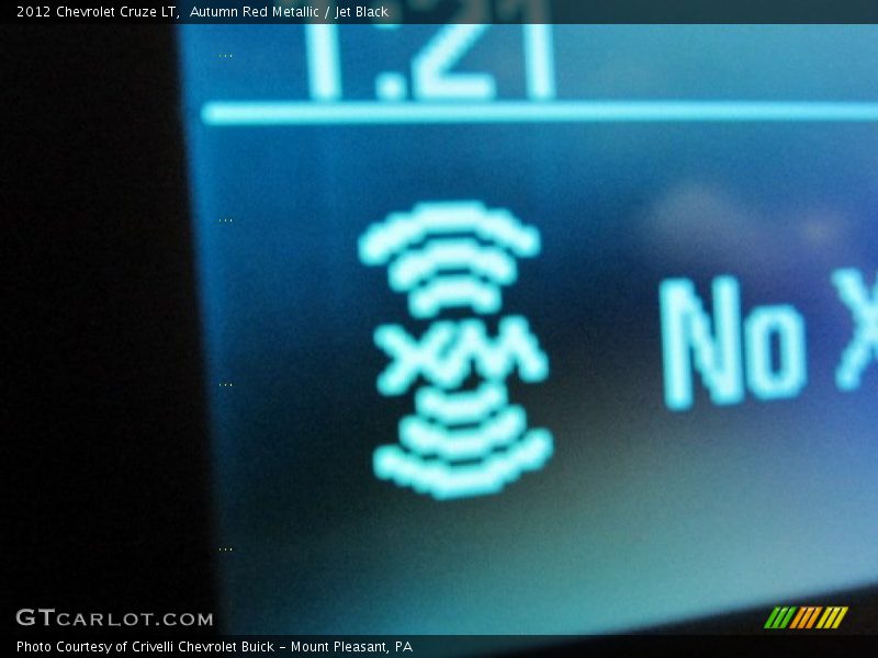 Autumn Red Metallic / Jet Black 2012 Chevrolet Cruze LT