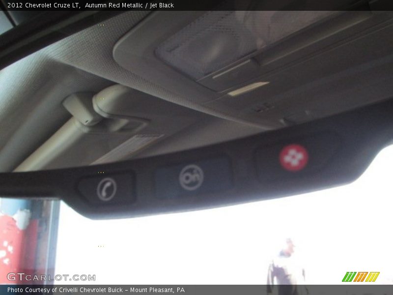 Autumn Red Metallic / Jet Black 2012 Chevrolet Cruze LT
