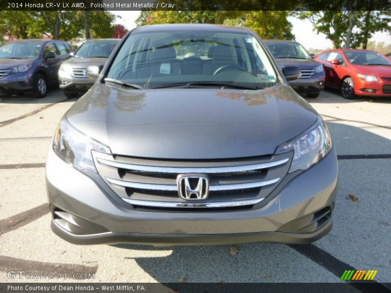 Polished Metal Metallic / Gray 2014 Honda CR-V LX AWD
