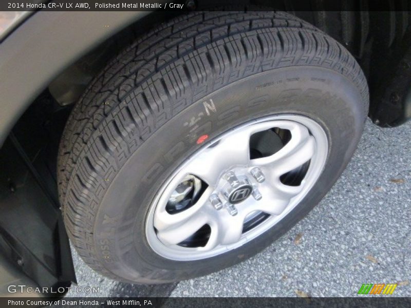 Polished Metal Metallic / Gray 2014 Honda CR-V LX AWD