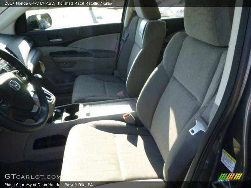 Polished Metal Metallic / Gray 2014 Honda CR-V LX AWD