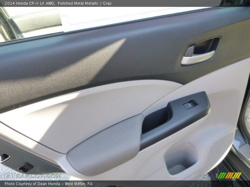 Polished Metal Metallic / Gray 2014 Honda CR-V LX AWD