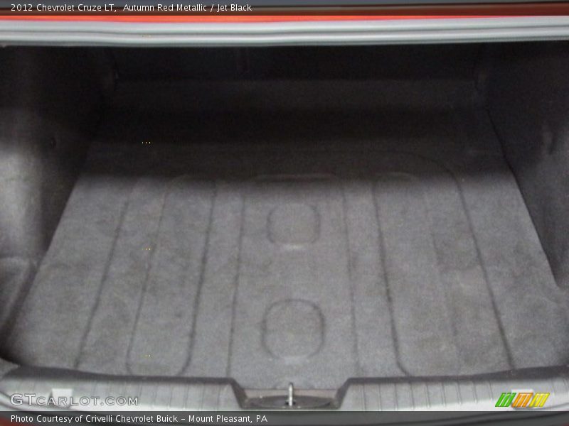 Autumn Red Metallic / Jet Black 2012 Chevrolet Cruze LT