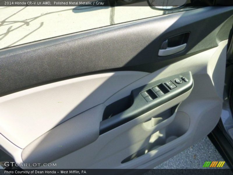Polished Metal Metallic / Gray 2014 Honda CR-V LX AWD