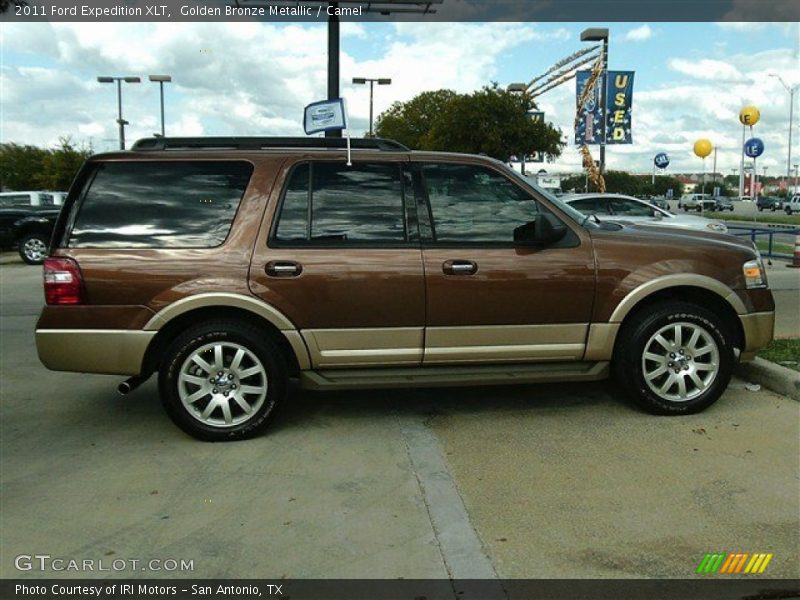 Golden Bronze Metallic / Camel 2011 Ford Expedition XLT