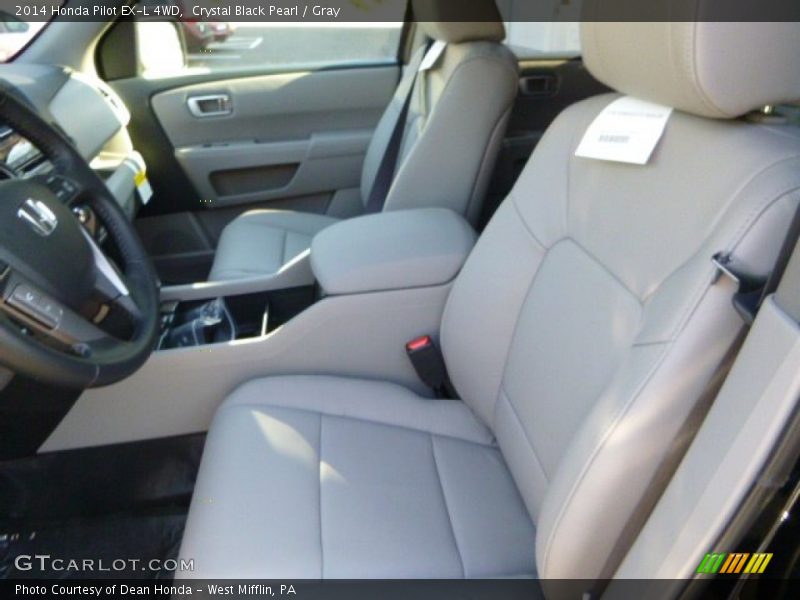 Front Seat of 2014 Pilot EX-L 4WD