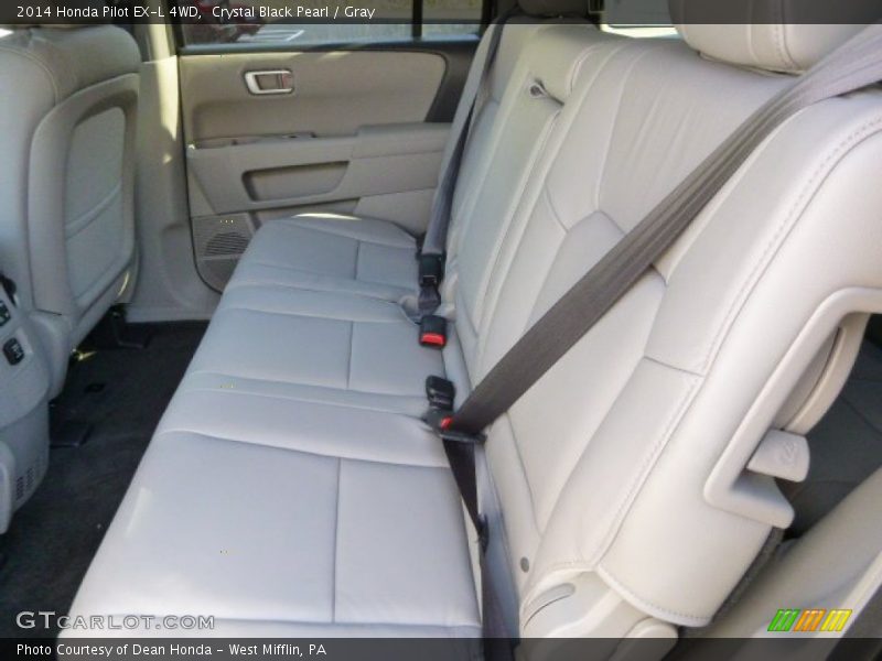 Rear Seat of 2014 Pilot EX-L 4WD