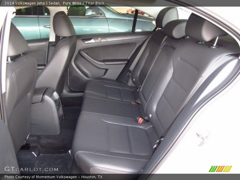 Pure White / Titan Black 2014 Volkswagen Jetta S Sedan