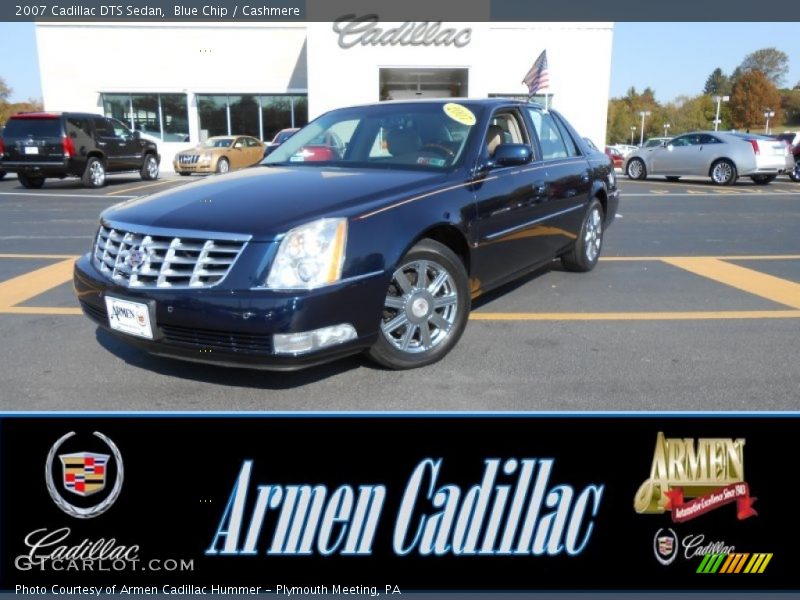 Blue Chip / Cashmere 2007 Cadillac DTS Sedan