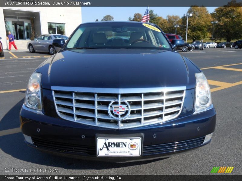 Blue Chip / Cashmere 2007 Cadillac DTS Sedan