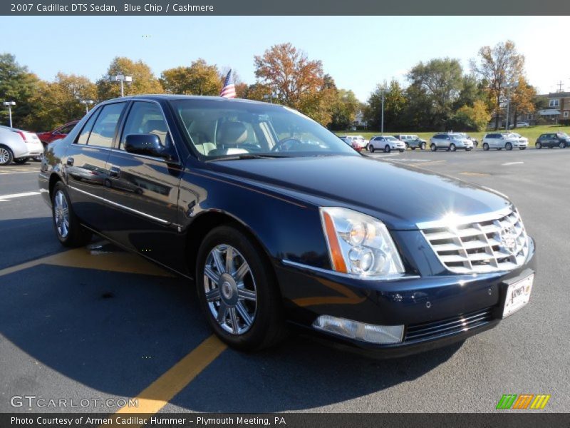 Blue Chip / Cashmere 2007 Cadillac DTS Sedan