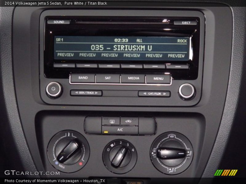 Pure White / Titan Black 2014 Volkswagen Jetta S Sedan